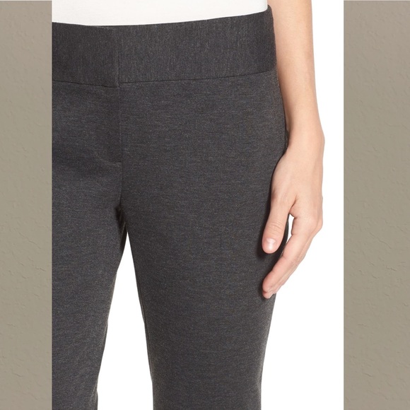 Vince Camuto Dark Heather Grey Ponte Ankle Pants - Picture 3 of 8